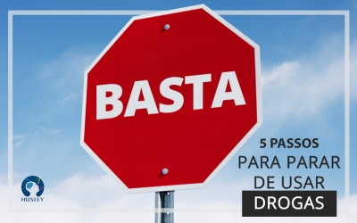 5 passos para parar de usar drogas